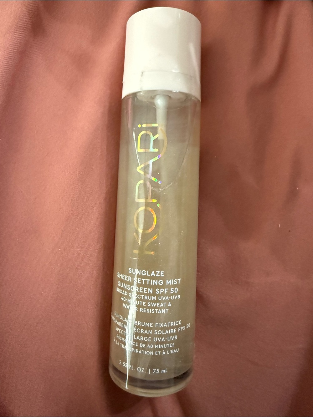 Kopari Sunglaze Sheer Setting Mist Subscreen SPF 50